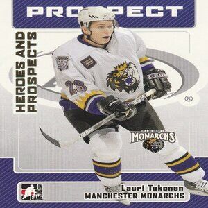 Lauri Tukonen - 2006 ITG Heroes & Prospects Hockey Card